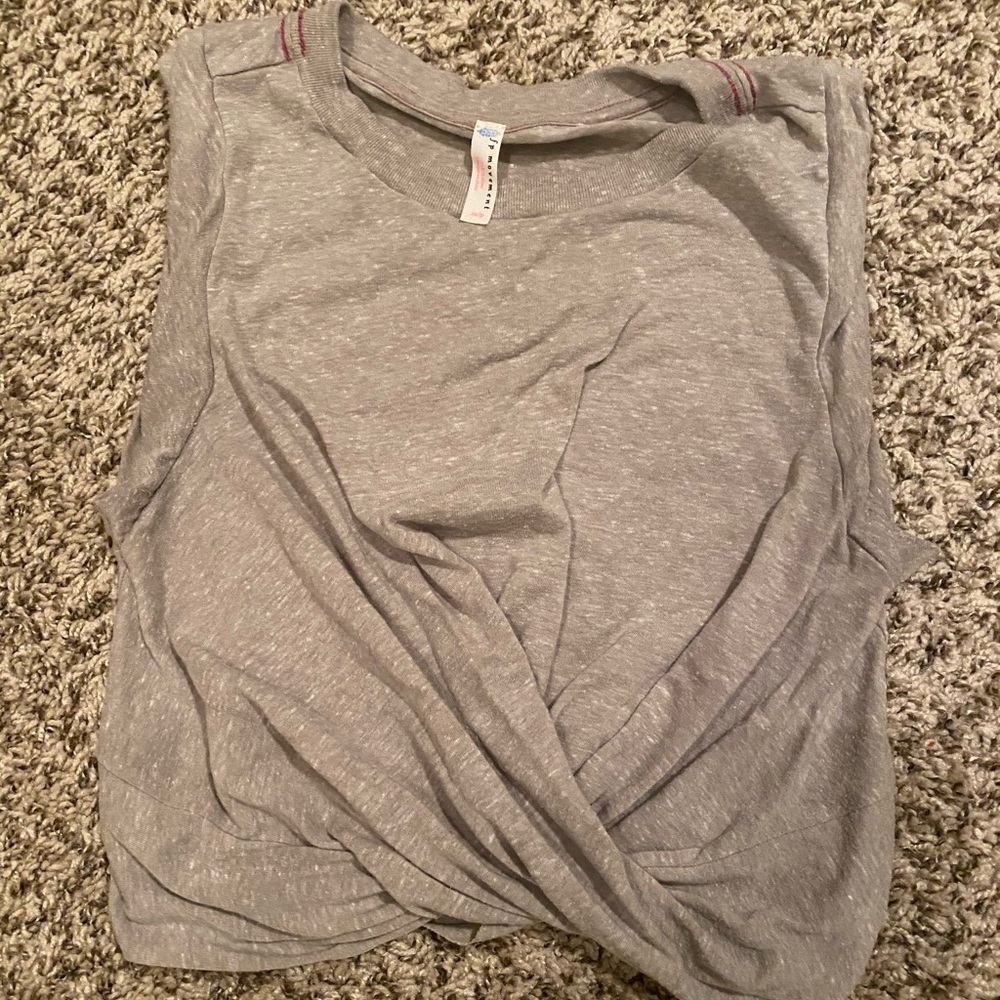 Free People Movement Undertow Twist Crop Top